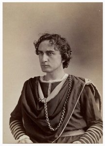 Portret van Edwin Booth als Hamlet, c.1870